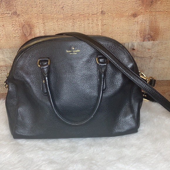 kate spade Handbags - Kate Spade NewYork Reiley Large Dome Satchel Black